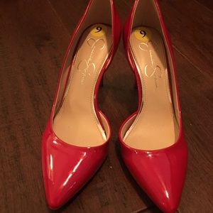 Jessica Simpson Red Pumps